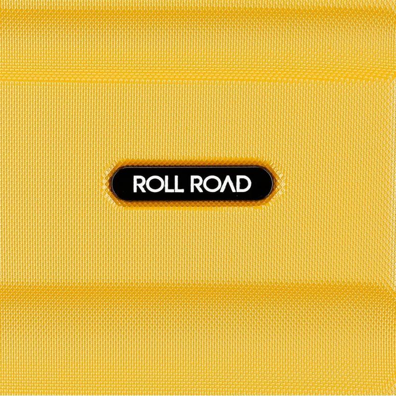 ROLL ROAD Flex Ochre, Príručný mini cestovný kufor, 40x30x20cm, 24L, 584996D
