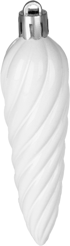 Gule MagicHome Vianoce, sada, 50 ks, 4-5 cm, biele, hviezda, girlanda, šiška, na vianočný stromček 5