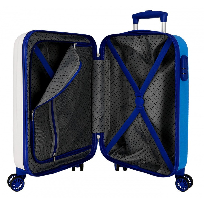 Detský ABS cestovný kufor Lilo & Stitch Happy, 50x33x20cm, 33L, 4381343 4