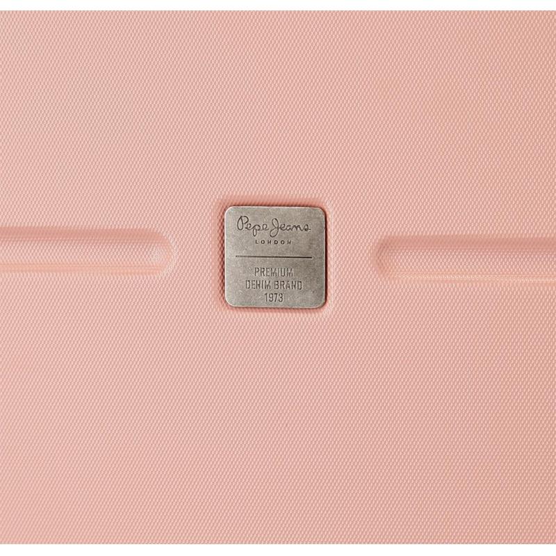 PEPE JEANS Highlight Rosa Claro, ABS Cestovný kufor, 55x40x20cm, 37L, 7689124 (small) 10