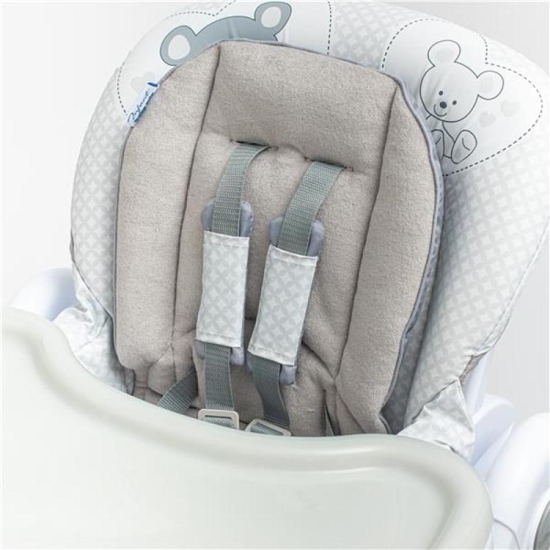 BAZÁRIK Jedálenská stolička Baby Mix Infant grey