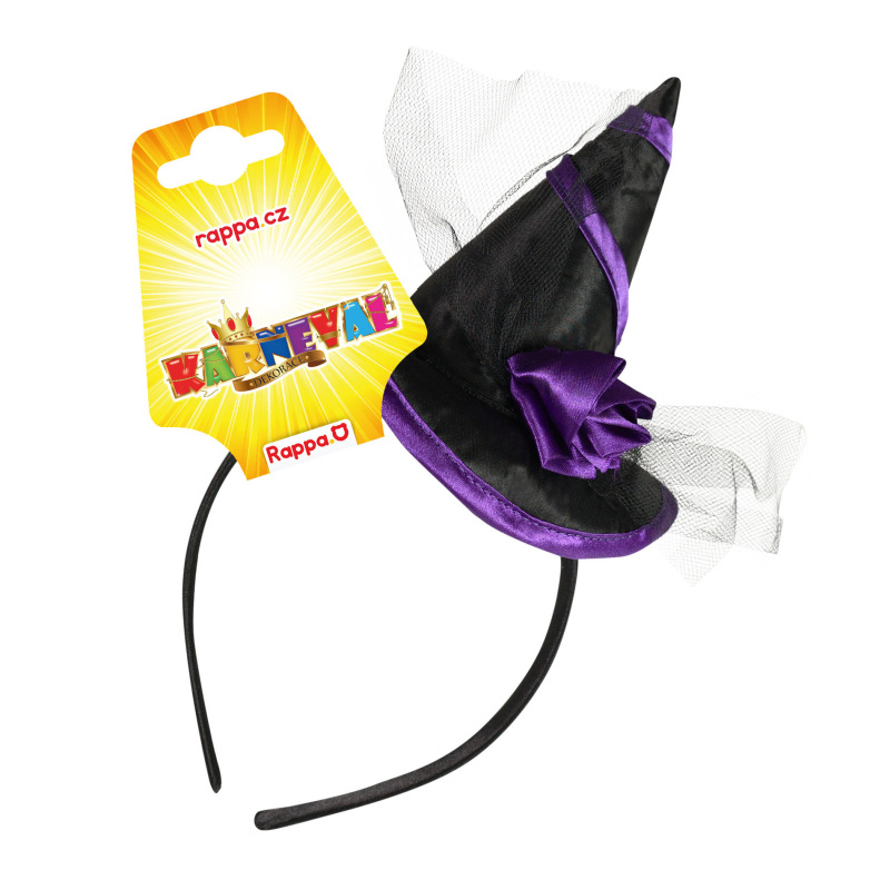 Čelenka s klobúčikom a kvetinou 1