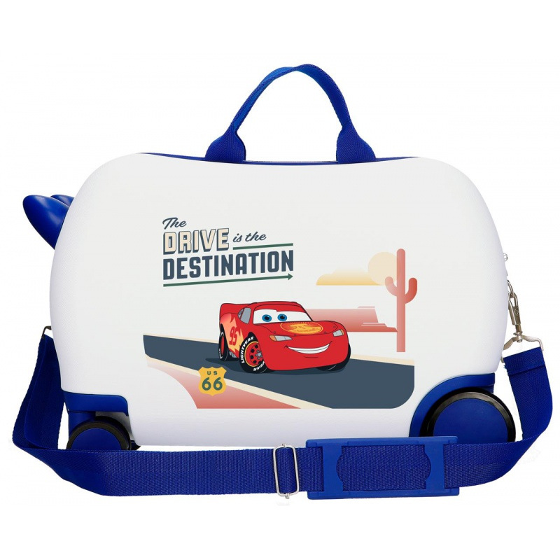 Detský cestovný kufor / odrážadlo Disney "Destination Cars", 25L, 4791041 2