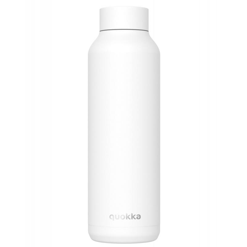 Quokka Solid, Nerezová fľaša / termoska White, 850ml, 40216