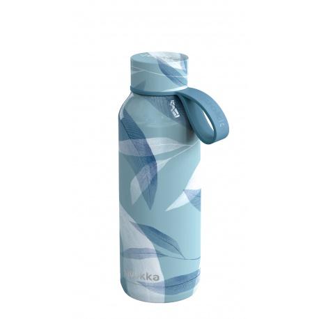 QUOKKA Nerezová fľaša / termoska s pútkom BLUE WIND, 510ml, 40182
