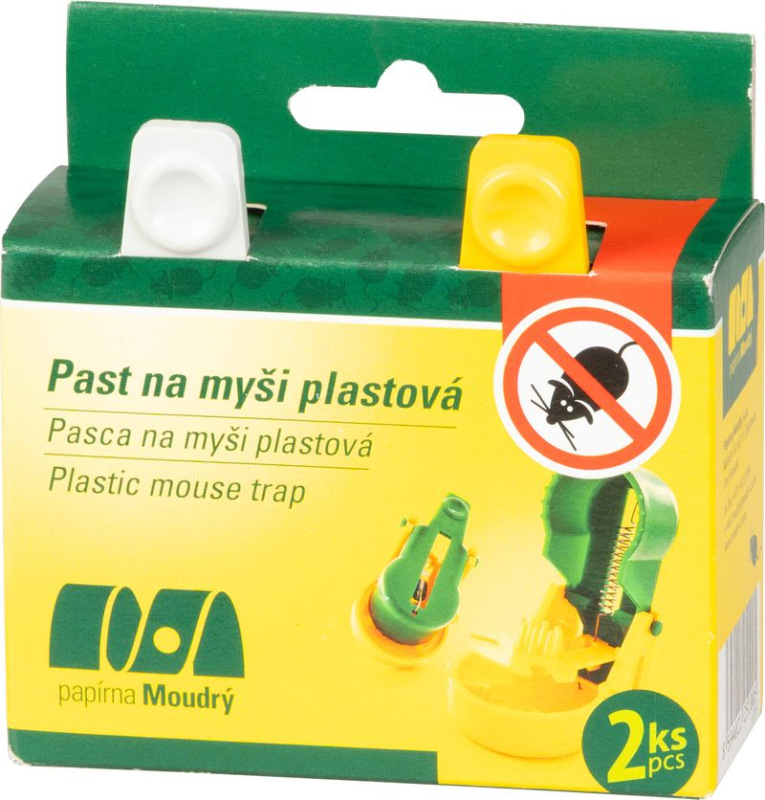 Pasca na myši, plastová, bal. 2 ks 3