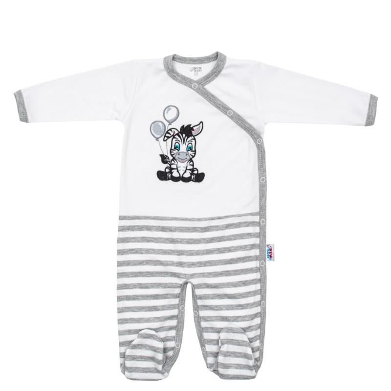 Dojčenský bavlnený overal New Baby Zebra exclusive 74 (6-9m)