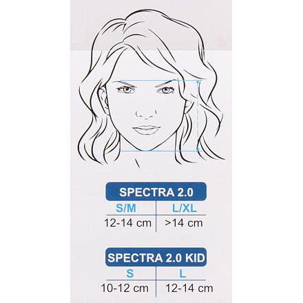 Spectra 2.0 KID potápačská maska tyrkysová 3