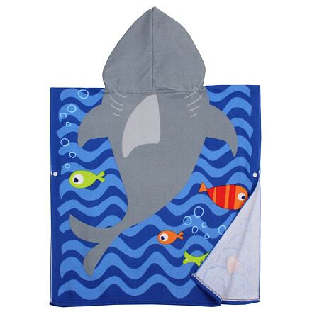Shark detské plážové pončo 1