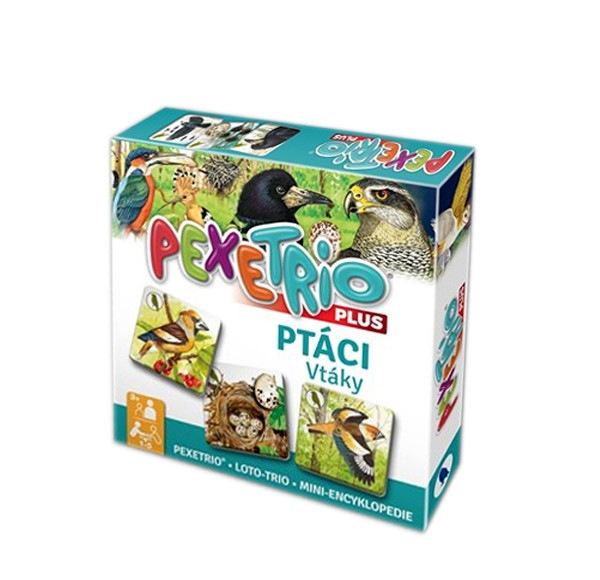 Hra PEXETRIO plus Vtáky