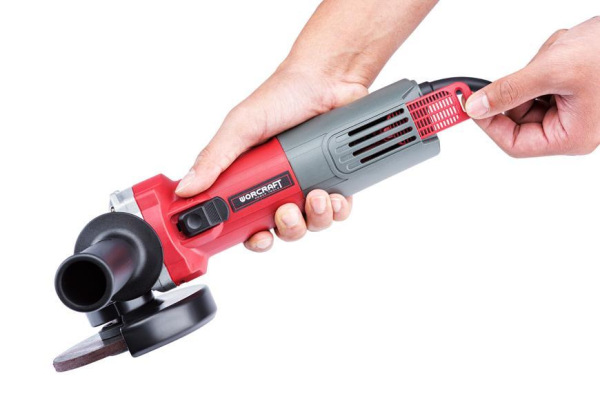 Bruska Worcraft AG07-125, 750W, 125 mm, uhlová 6