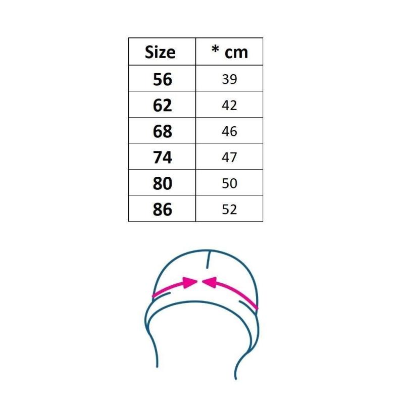 Dojčenský mušelínový klobúčik New Baby Zoe 86 (12-18m)