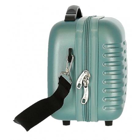 JOUMMA BAGS Movom India Turquoise, ABS Cestovný kozmetický kufrík, 21x29x15cm, 9L, 5083925