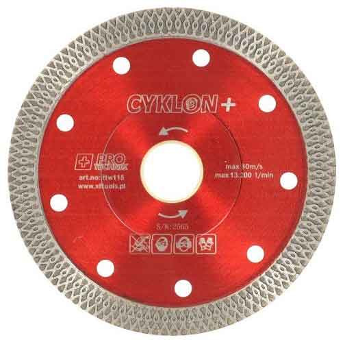 Diamantový kotúč extra tenký 115 x 1,2 x 22,2 mm, CYKLON