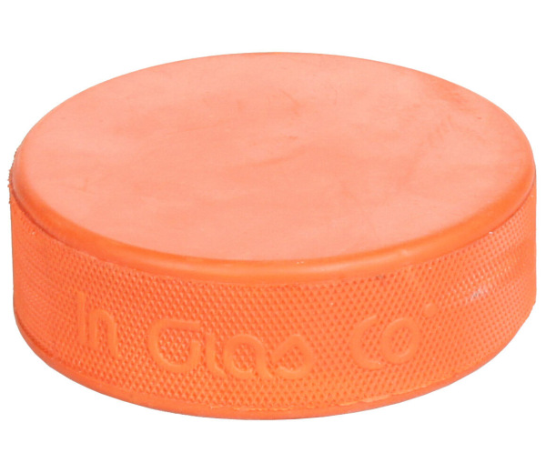 Hokejový puk tréningový oranžová 1