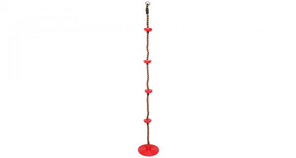 Merco Swing šplhacie lano s diskami červená