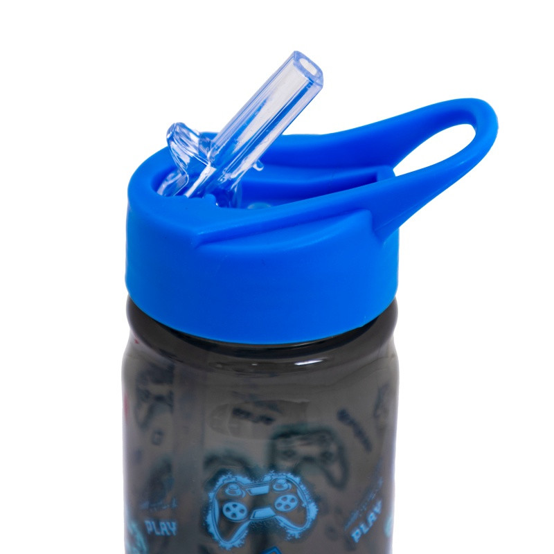 Plastová fľaša s výsuvnou slamkou AquaPure GO PLAYING, 450ml, 511025005 5