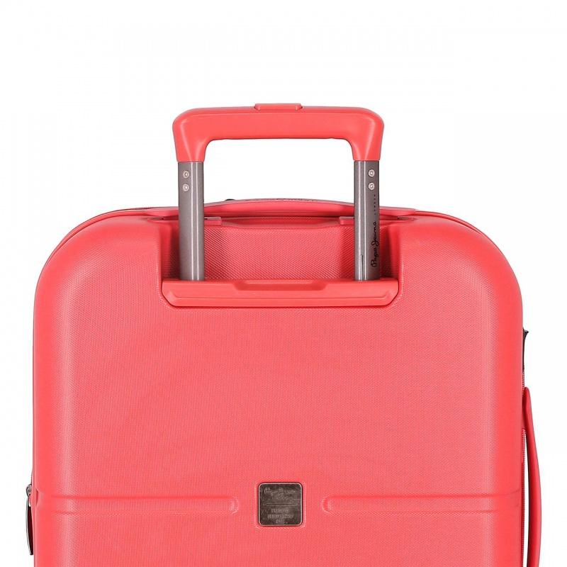 PEPE JEANS Highlight Coral, ABS Cestovný kufor, 55x40x20cm, 37L, 768862D (small exp.) 9