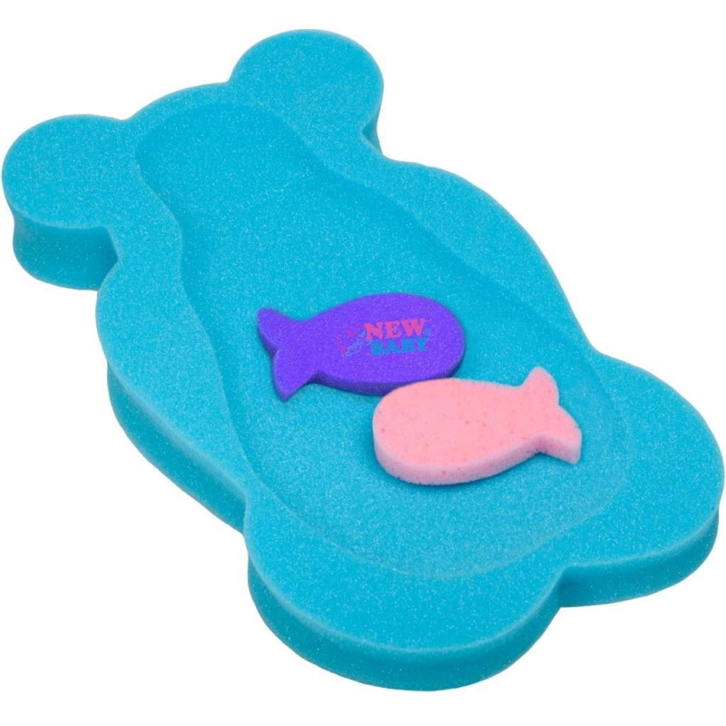 Penová podložka maxi New Baby BASIC medveď modrá