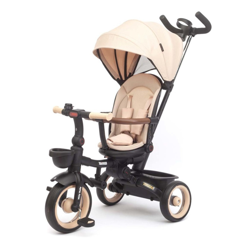 Luxusná detská trojkolka s osvetlením Milly Mally Twinkle beige 1