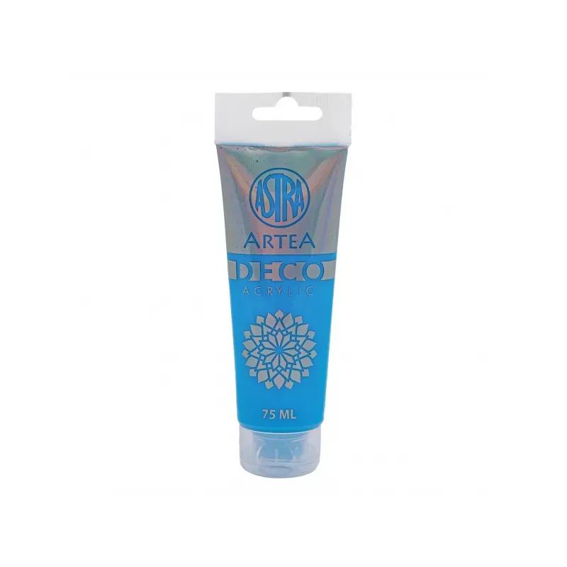 ASTRA ARTEA Deco, Akrylová farba 75ml, Neon Blue / Modrá Neónová, 309123020