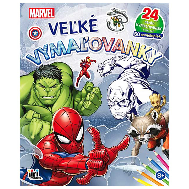Veľké maľovanky Marvel