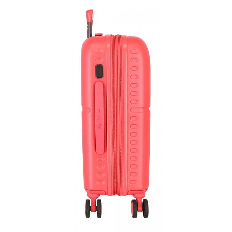 PEPE JEANS Highlight Coral, ABS Cestovný kufor, 55x40x20cm, 37L, 768862D (small exp.) 1