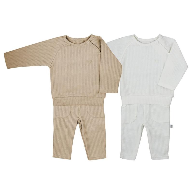 Dojčenské tričko s dlhým rukávom a tepláčky Koala Bello beige 68 (4-6m)