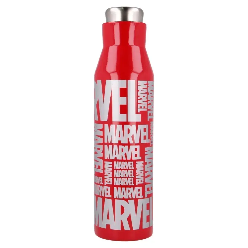 Nerezová fľaša / termoska MARVEL Red 580ml, 01021