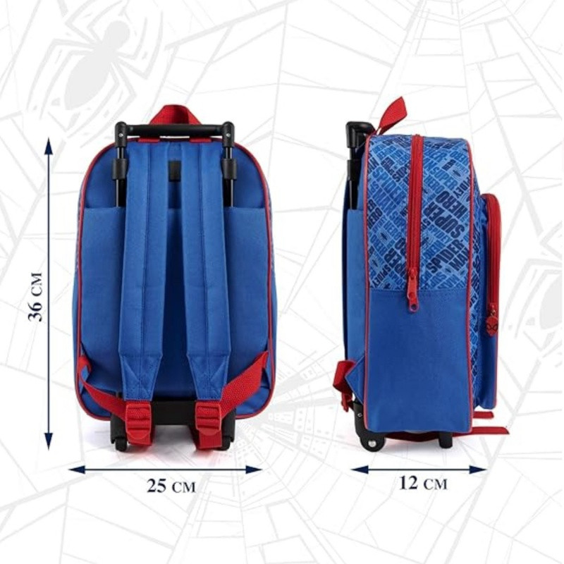 Detský batoh na kolieskach Perletti Kids "Spiderman", 13244 1