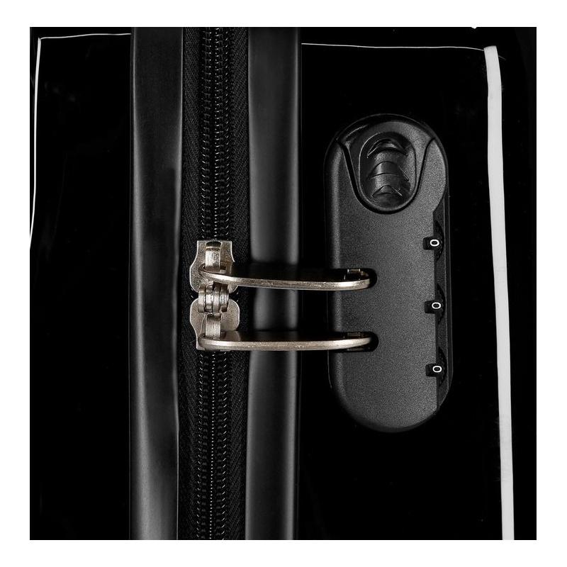 Luxusný ABS cestovný kufor SPIDERMAN Black, 55x38x20cm, 34L, 2411765