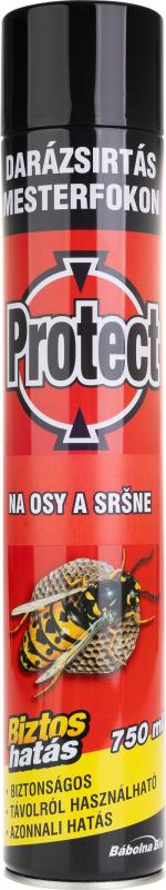 Sprej PROTECT, aerosol, na ničenie osích hniezd, 750 ml