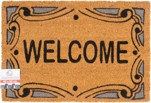 Rohožka MagicHome, pred dvere, Welcome, kokos/pvc, 40x60 cm 3