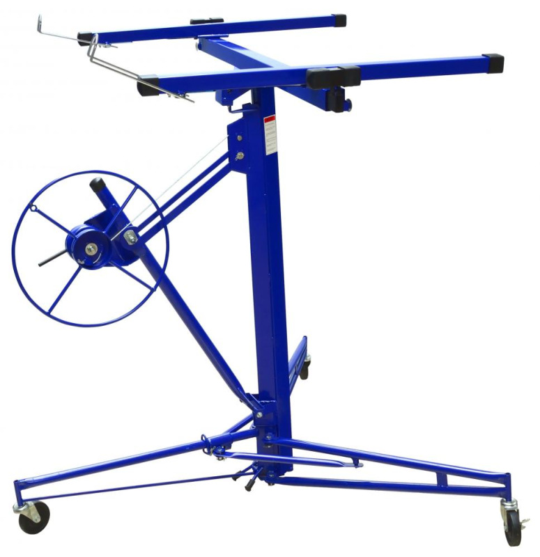 Montážny stojan na sádrokartón, zdvih 140-350 cm, max. tabuľa 128 x 488 cm, GEKO 1