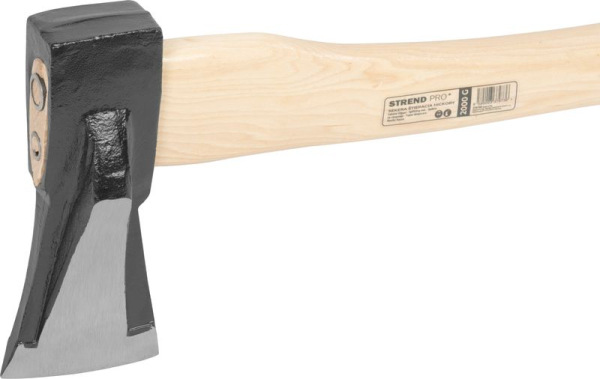Sekera Hickory™ Wood Black 2000 g, kálačka, štiepacia, klinová, drevená násada 800 mm 2