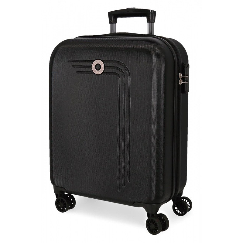 ABS Cestovný kufor MOVOM Riga Black, 55x40x20cm, 37L, 5999161 (small)