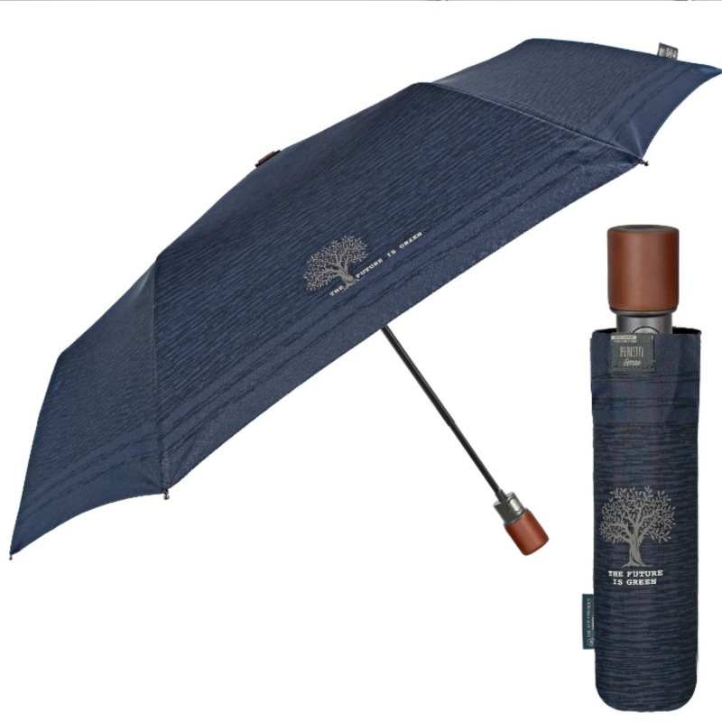 Automatický skladací dáždnik Peretti Green "Rigato Blue", 19164