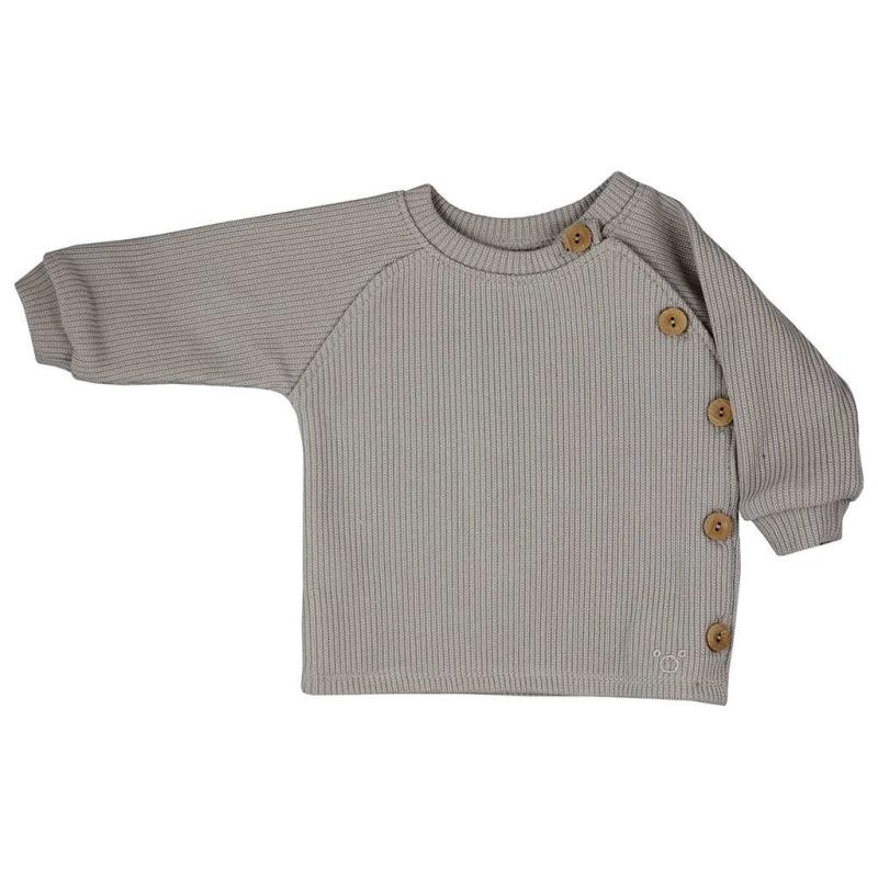 Dojčenské tričko s dlhým rukávom Koala Pure beige 62 (3-6m)