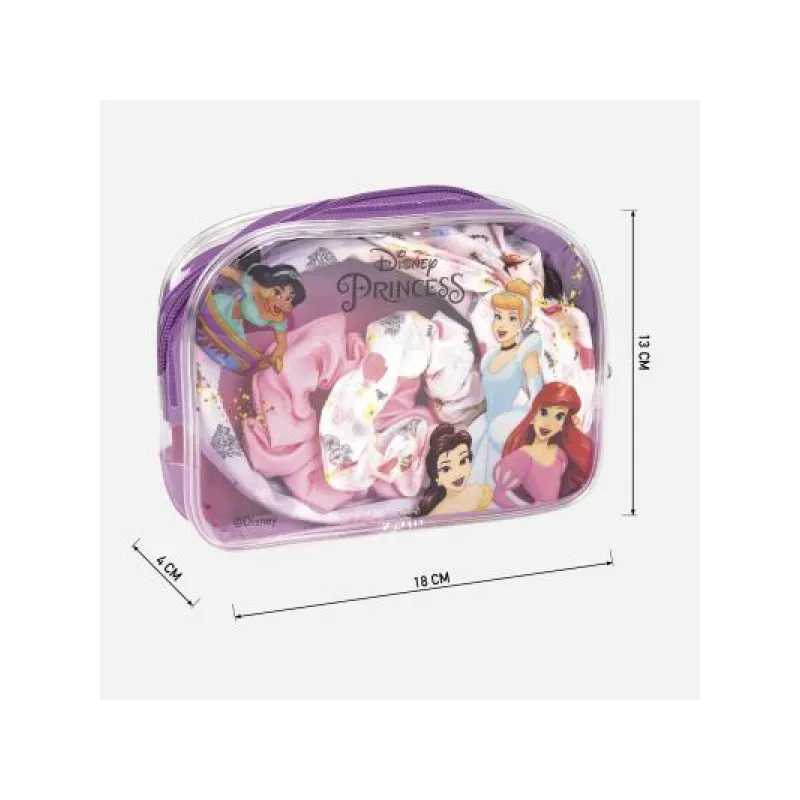 CERDÁ Beauty set DISNEY PRINCESS (čelenky, gumičky), 2500001947