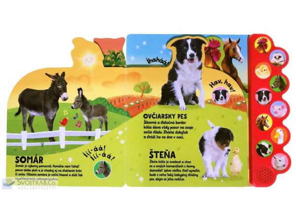 Búú! Chro-chro! Vypočujte si zvieratá z farmy! 3