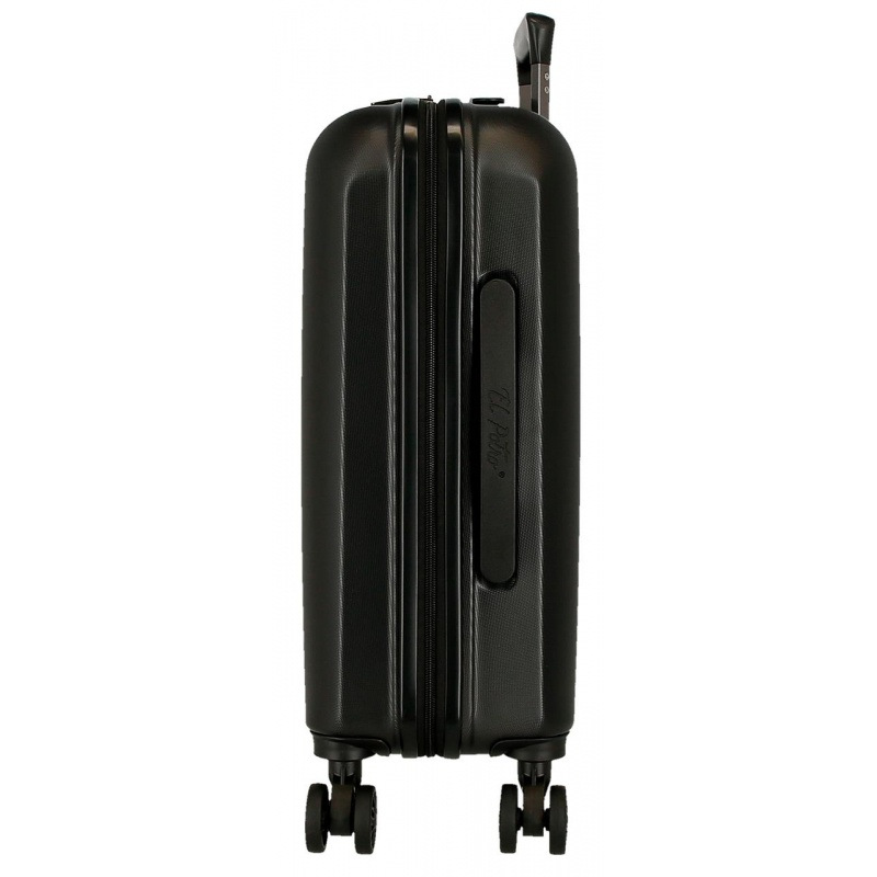 EL POTRO Vera Black, ABS Cestovný kufor 55x40x20cm, 37L, 5338721 (small) 1