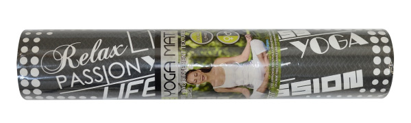 YOGA MAT TPE,183x61x0,5,zel-sed 2