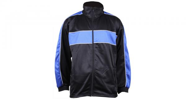 Merco TJ-2 športová bunda čierna-modrá, veľ. 128