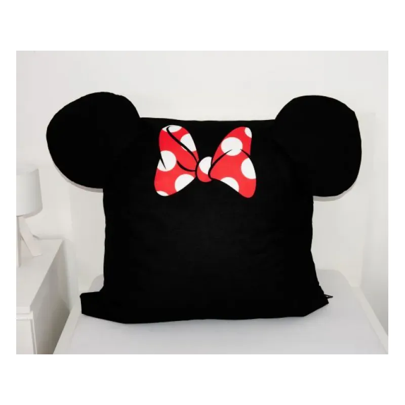 HERDING Luxusné 3D obojstranné bavlnené obliečky MINNIE MOUSE, 140/200+70/90