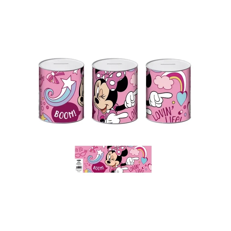 Plechová pokladnička MINNIE MOUSE, WD15597 1