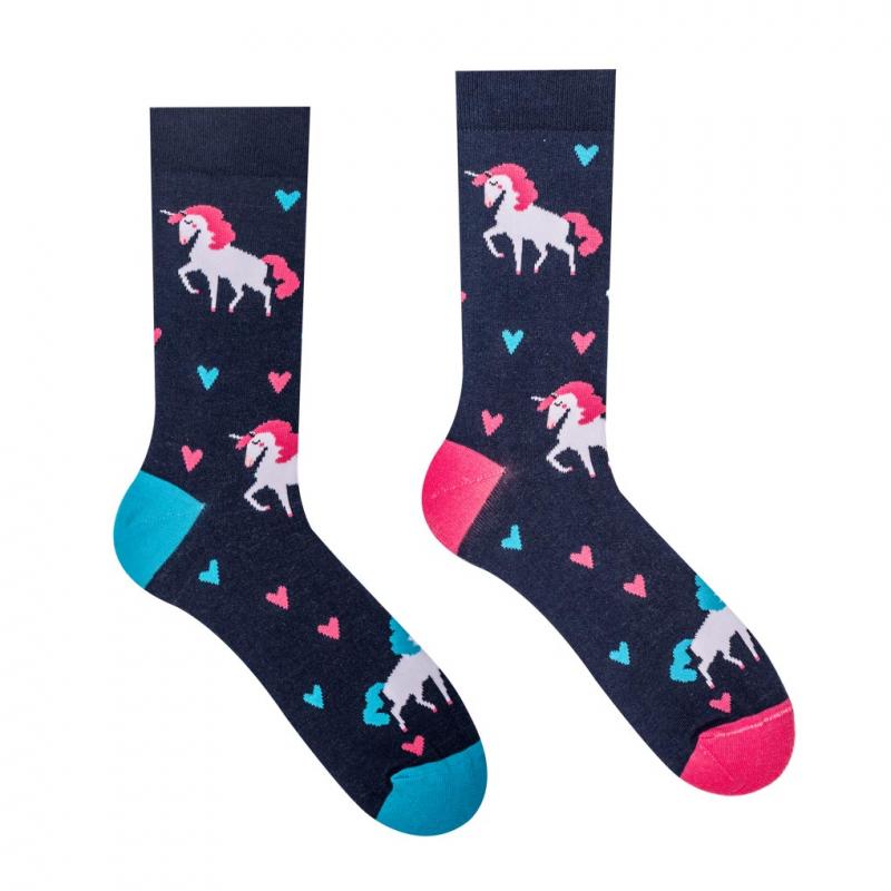 Hesty Socks Veselé ponožky Unicorn 35-38