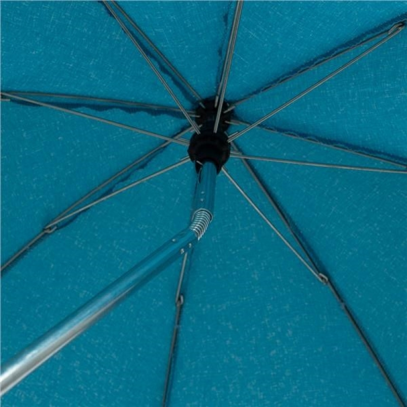 Slnečník na kočík - modrý melír 1