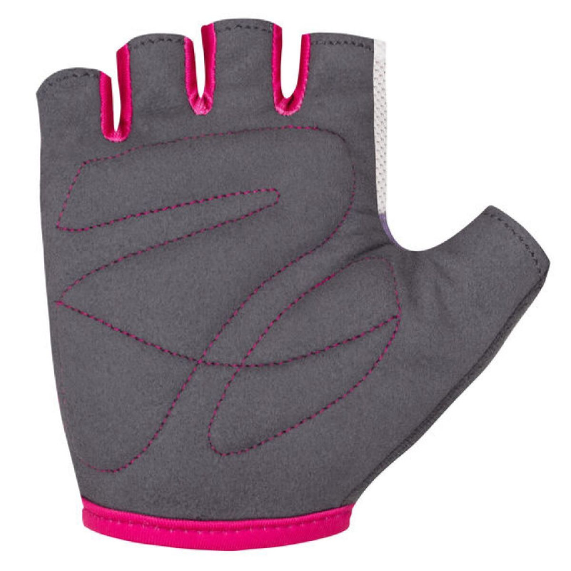 Simple 2.0 detské cyklistické rukavice lila-ružová 2