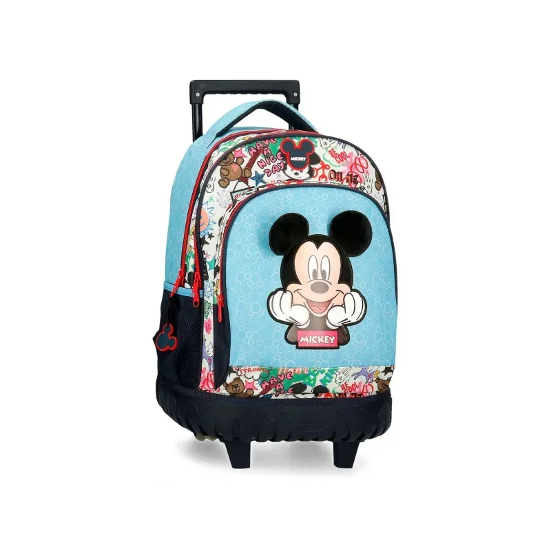 JOUMMA BAGS Školský batoh na kolieskach MICKEY MOUSE Be Cool, 29L, 2782921