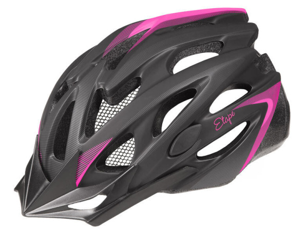 Venus cyklistická prilba čierna-ružová